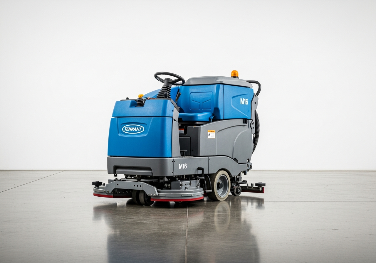 United Rental Scrubber Rideon Ride-On